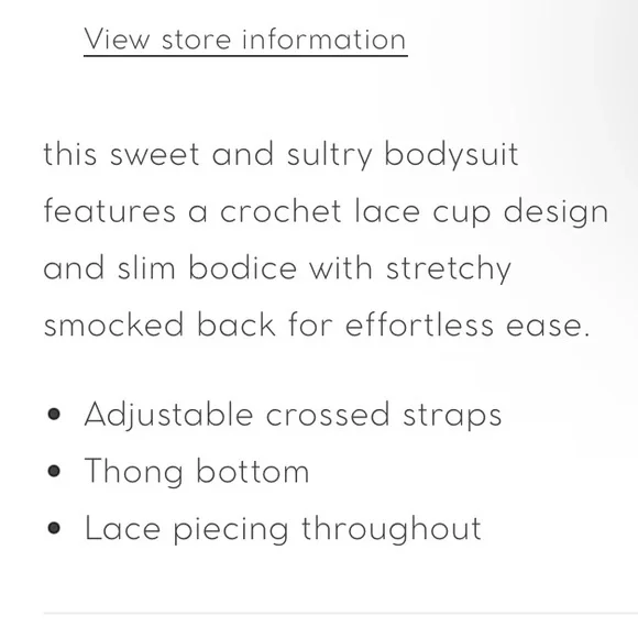 NEW! Free People Adella bodysuit - Picture 11 of 11